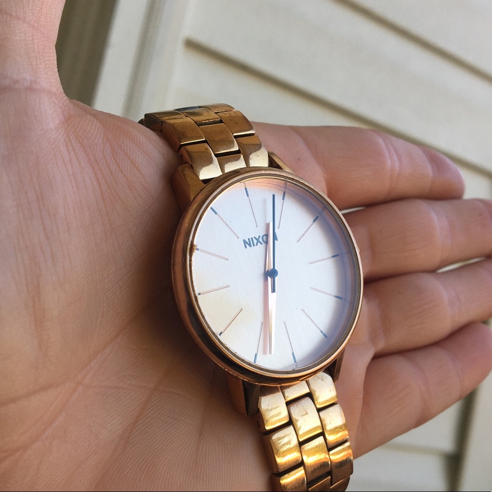 NIXON KENSINGTON ROSE GOLD WATCH - Picture 7 of 7